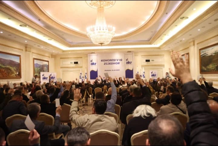 Aleanca Kosova e Re finalizoi procesin e zgjedhjeve të rregullta me Kongresin e V Zgjedhor