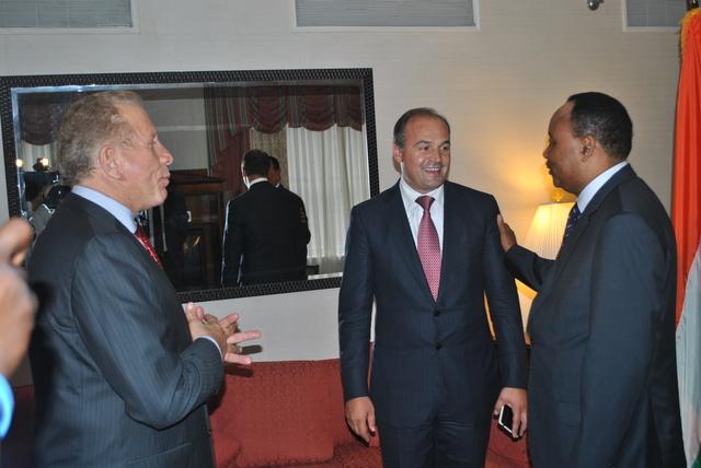  Pacolli e Hoxhaj takojnë presidentin e Republikës së Nigerit, z.Mahamadou Issoufou