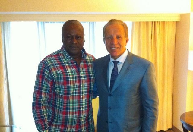  Në vazhdim të qëndrimit në Nju Jork, takova presidentin e Ganës, John Dramani Mahama