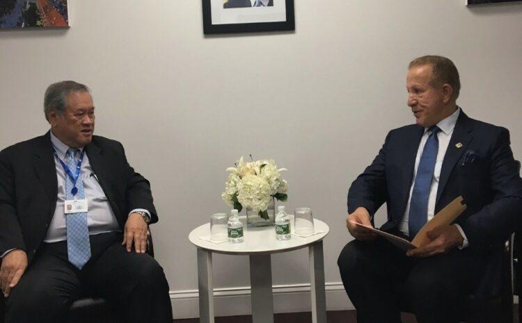 Takim me homologun tim nga Brunei Darussalam, Pehin Dato Lim Jock Seng