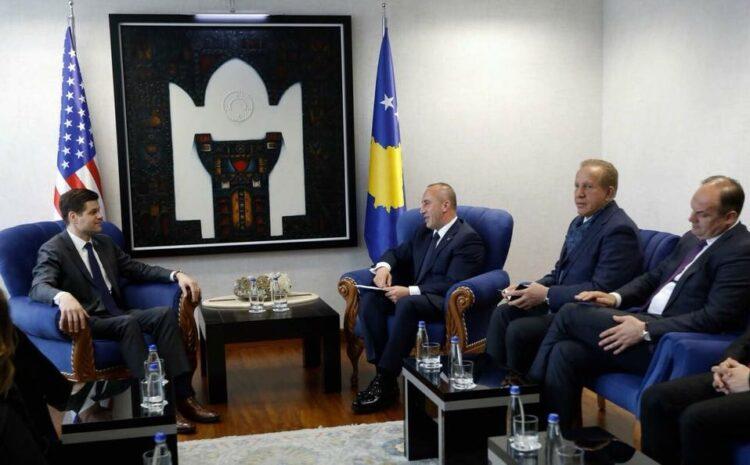 Së bashku me kryeministrin Haradinaj në takim me Wes Mitchel