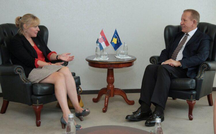 Takim me Ambasadoren e Kroacisë në Kosovë, Marija Kapitanović