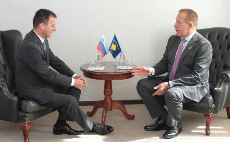 Takim me Ambasadorin e Sllovenisë në Kosovë, Bojan Bertoncelj