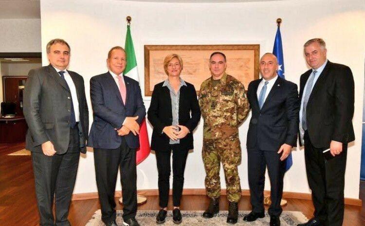 Kam zhvilluar takim me Ministren e Mbrojtjes së Republikës së Italisë, Roberta Pinotti