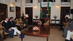  Zv.Kryeministri i parë, z.Pacolli, ka takuar presidentin e Tanzanisë z. Jakaya Kikwete