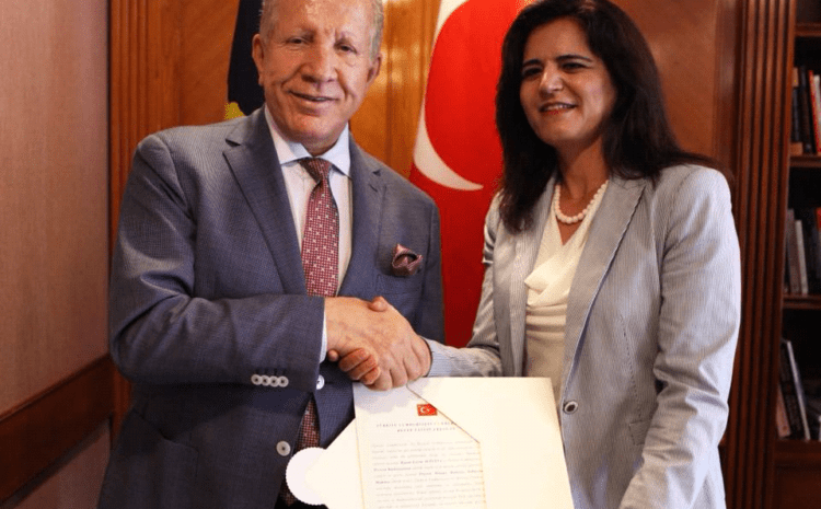 Gjatë pranimit të kredencialeve nga Konsullja e Përgjithshme e Republikës së Turqisë në Prizren, Eylem Altunya