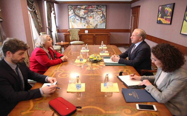 Takim me shefen e EULEX-it, Alexandra Papadopouolu