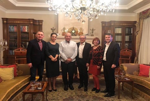 Në Residencen time prita kryetarin e qytetit të Linz-it, Klaus Luger dhe delegacionin e tij