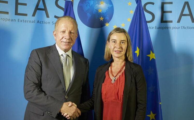 Vizita e parë në cilësinë e shefit të diplomacisë kosovare në institucionet e BE-së dhe NATO-së