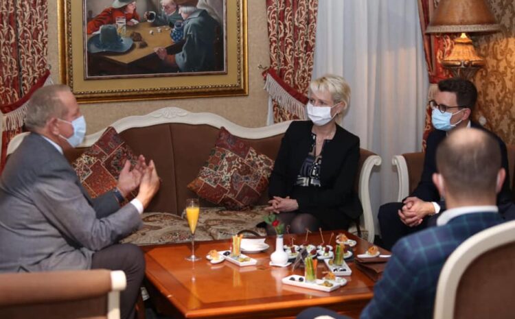 Takim me Presidenten e Këshillit Kombëtar të Zvicrës, Isabelle Moret