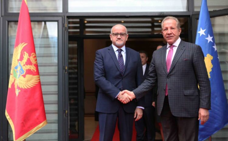 Vizita e homologut të Malit të Zi z. Srdjan Darmanoviç në Prishtinë