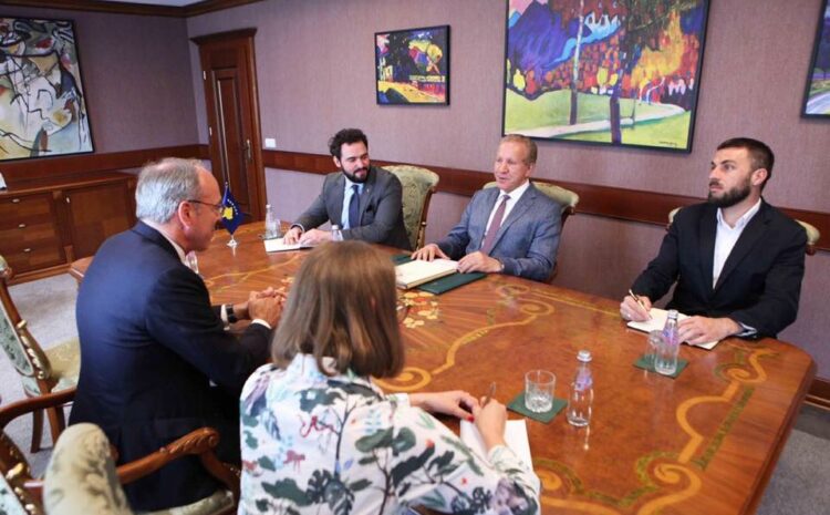 Takimi me Ambasadorin e Luksemburgut, jorezident për Kosovë, z.Paul Schmit