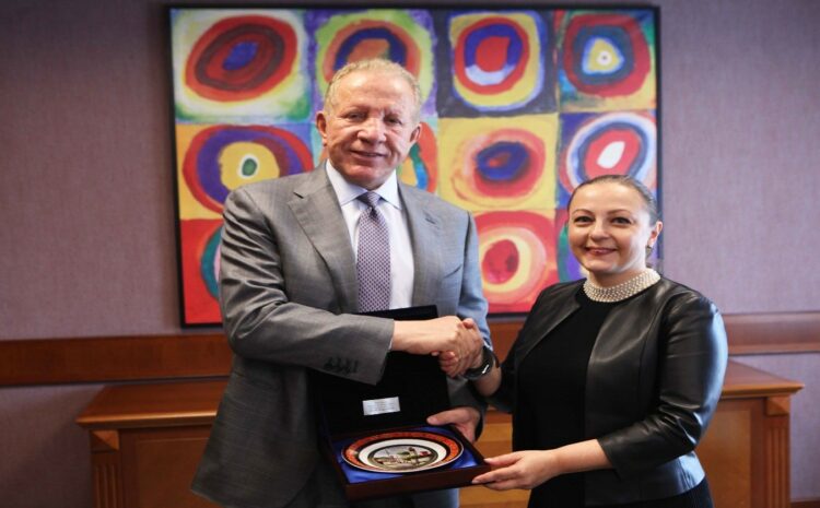 Takim me Përfaqësuesen e UNDP-së, znj. Aleksandra Roccasalovo