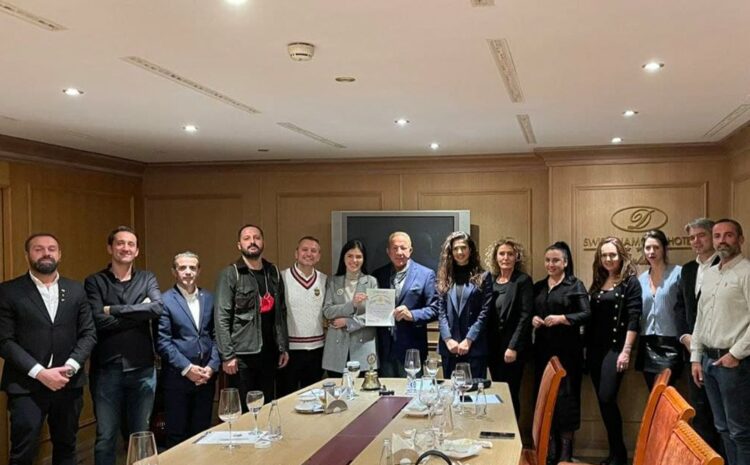 Ligjeratë para anëtarëve të “Rotary Club” të Prishtina