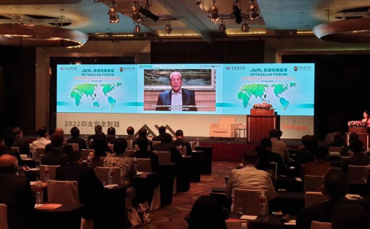 Së bashku me Presidenten e Tajvanit Tsai Ing-wen hapa Forumin Ketagalan 2022-Dialogun Indo-Paqësor