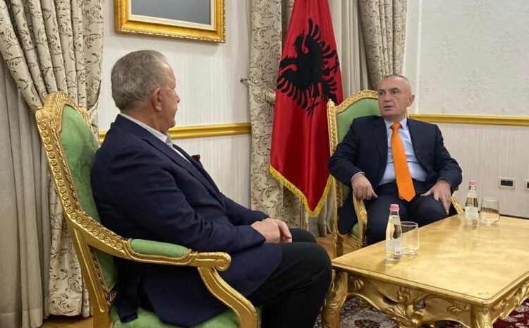 Takim me Presidentin shqiptar, Ilir Meta