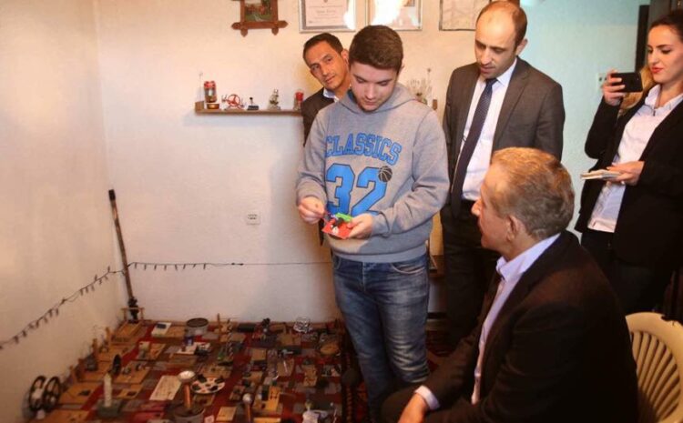 Vizitova dhe e mbështeta me bursë Inxhinierin gjeni në fushën e Elektro-Energjetikës, Gëzim Morina