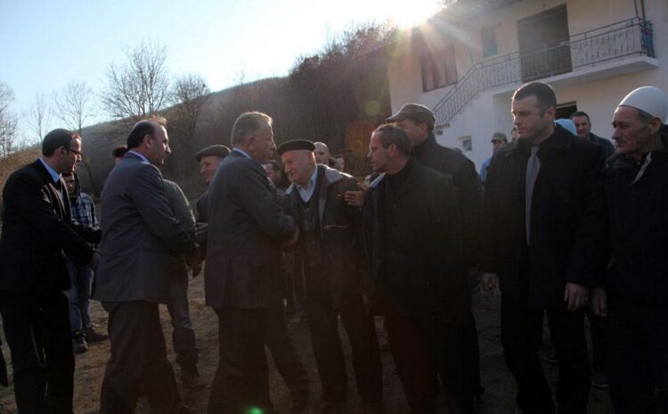 Presidenti Pacolli ishte për ngushëllime në familjen Musliu në Uglar të Gjilanit