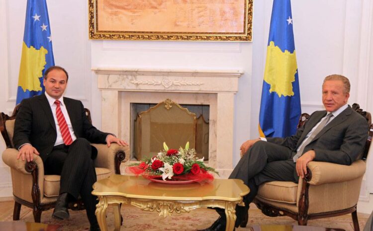 Presidenti Pacolli takoi ministrin e Jashtëm të Kosovës, Enver Hoxhaj