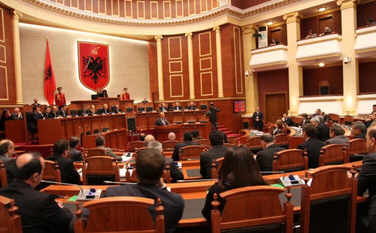 Fjala e Presidentit të Republikës së Kosovës, Behgjet Pacolli, në Parlamentin e Shqipërisë