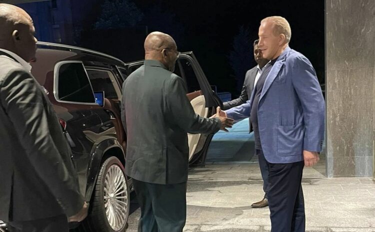 Ish-Presidenti i Afrikës së Jugut, Jacob Zuma, viziton z. Behgjet Pacolli në shtëpinë e tij në Lugano